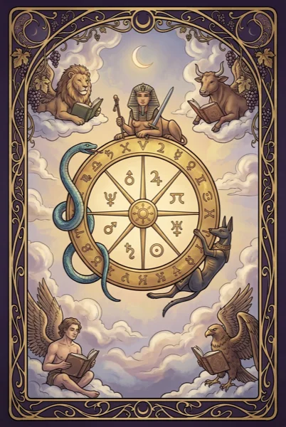 Wheel of Fortune tarot card