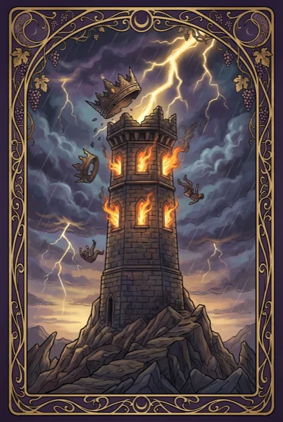 The Tower tarot card