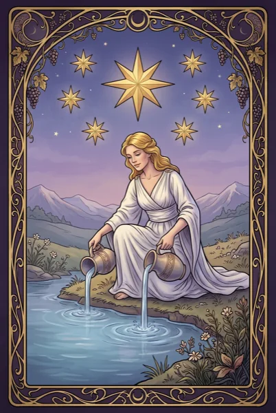 The Star tarot card