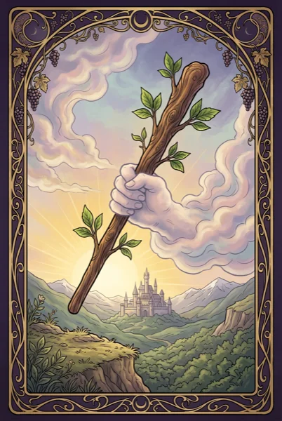 Ace of Wands tarot card
