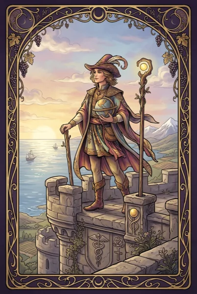 Two of Wands tarot card