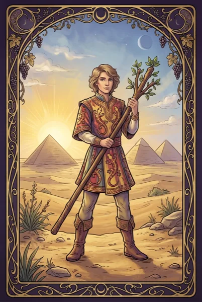 Page of Wands tarot card