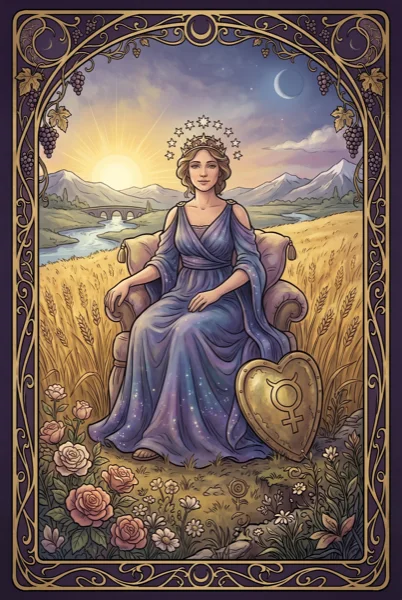 The Empress tarot card