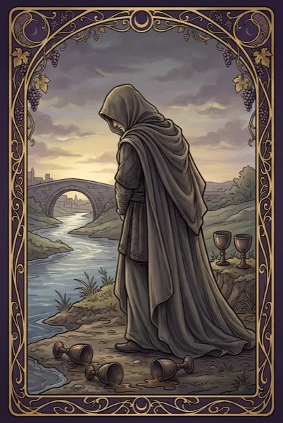 Five of Cups tarot card