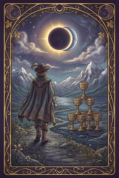 Eight of Cups tarot card