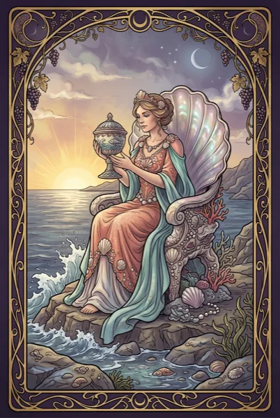 Queen of Cups tarot card