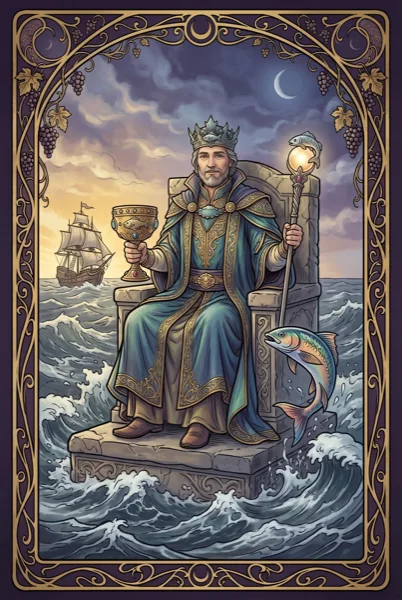 King of Cups tarot card