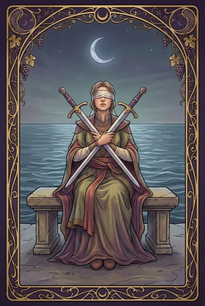 Two of Swords tarot card