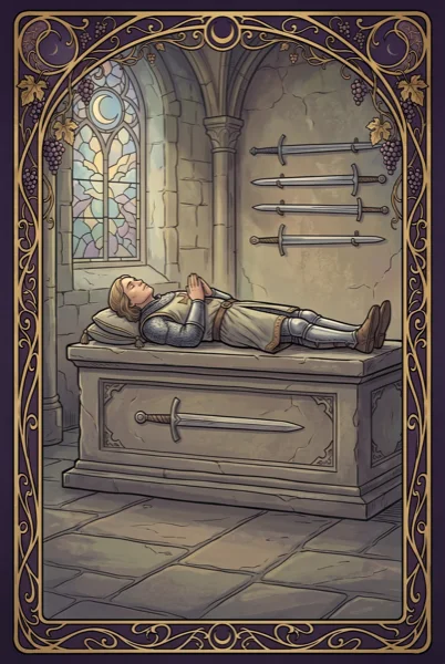 Four of Swords tarot card
