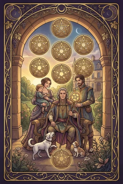 Ten of Pentacles tarot card